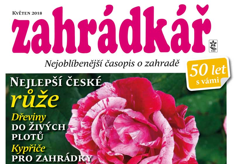 Zahrádkář 5/2018: u krále skalky, výsevy patisonů, cuket, okurek...