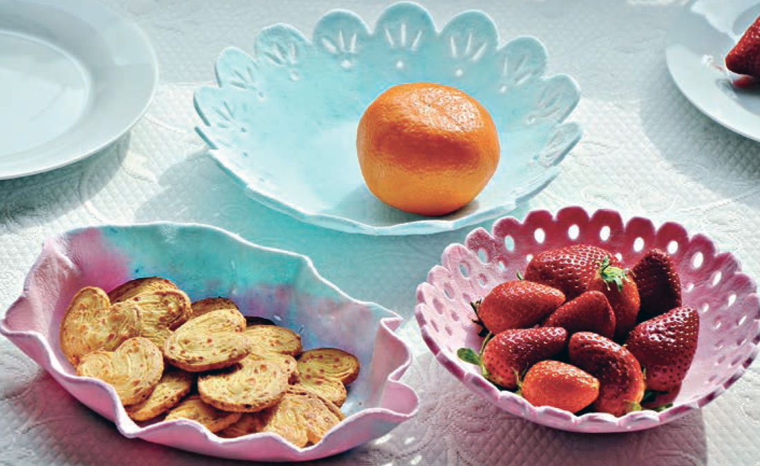 Porcelán z cukru, foto Pavla Jelínková Cukrový porcelán můžete sníst