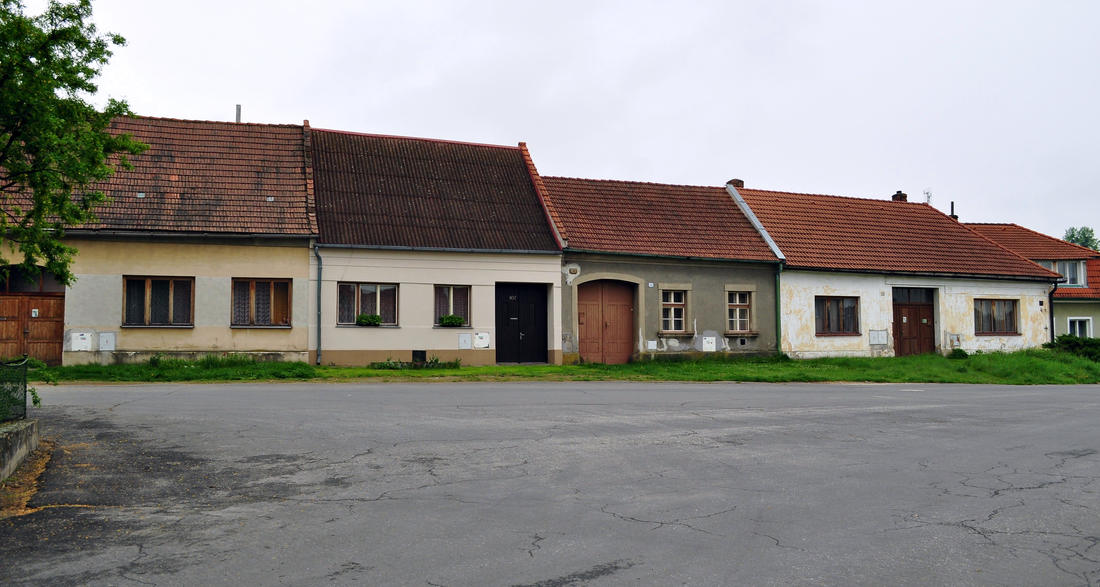 Stávající vzhled ulice Stávající vzhled ulice