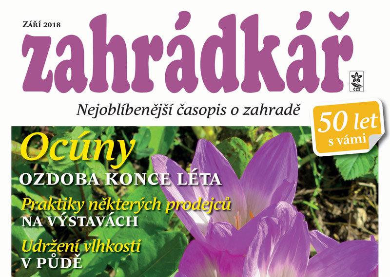 Zahrádkář 9/2018: ocúny, tykve, arónie, povidla, zavařeniny...
