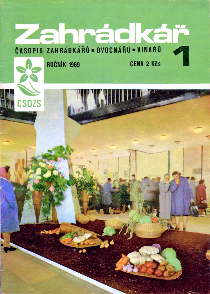 Tituil Zahrádkáře 1/1969
