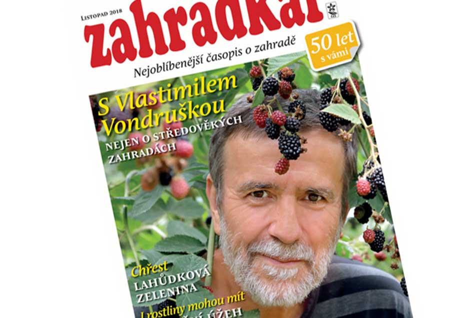Zahrádkář 11/2018: rašelinné jezírko, vápnění půdy, krmítko
