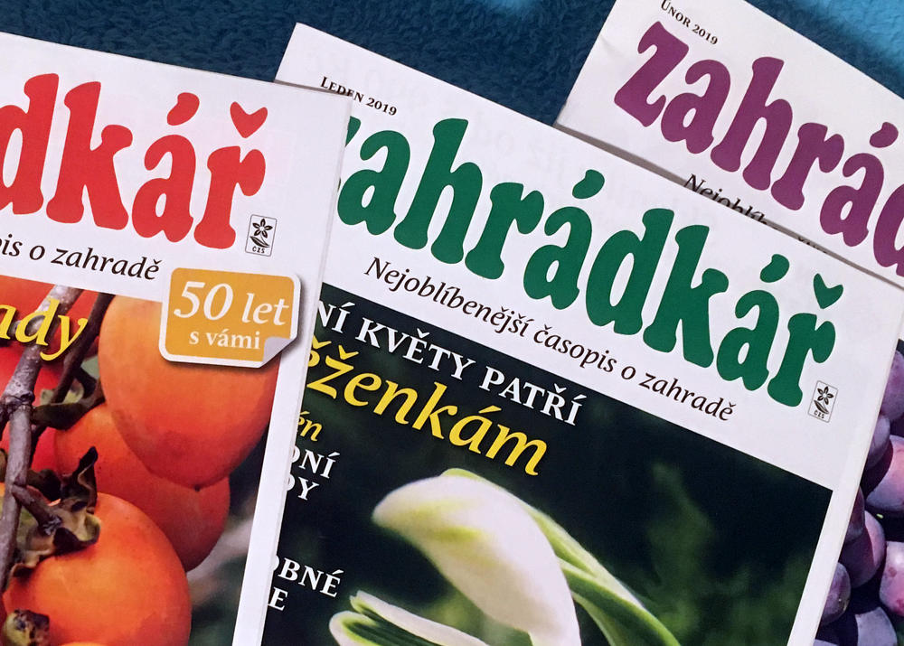 Časopis Zahrádkář pomáhá se zahradou celý rok Časopis Zahrádkář pomáhá se zahradou celý rok