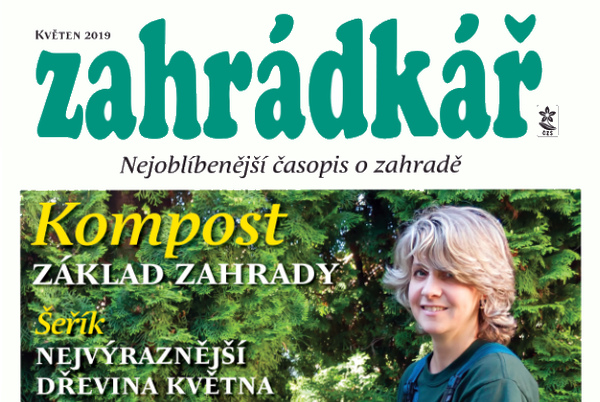 Zahrádkář 5/2019: květy v aranži, réva, sladký hrách...