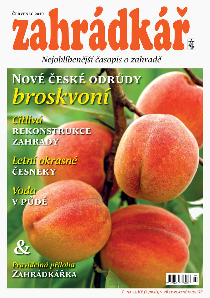 Zahrádkář 7/2019 titul