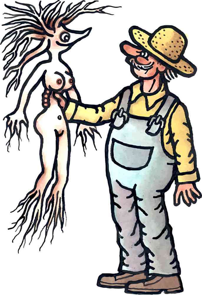 Logo výstavy Zahrada Čech od karikaturisty J. Neprakty Logo Zaharada Čech, Neprakta