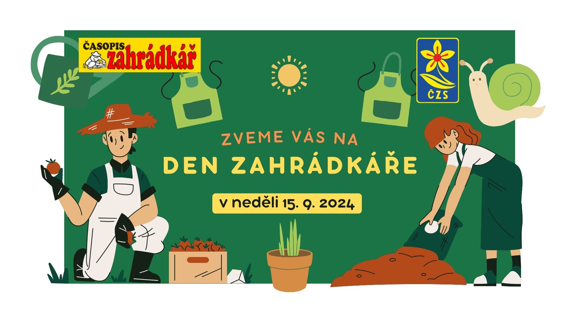 Zahrádkářské soutěže na Zahradě Čech 2024