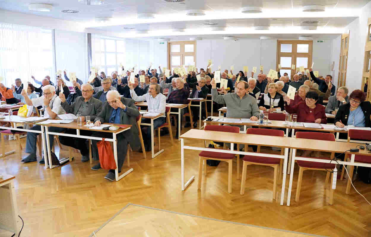 Hlasování na RR a Sněmu ČZS