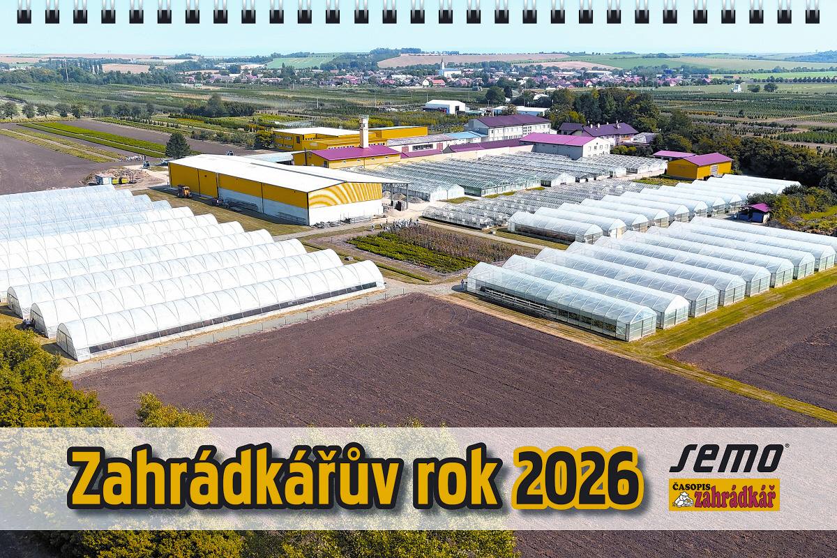 Dárky k předplatnému časopisu Zahrádkář 2026