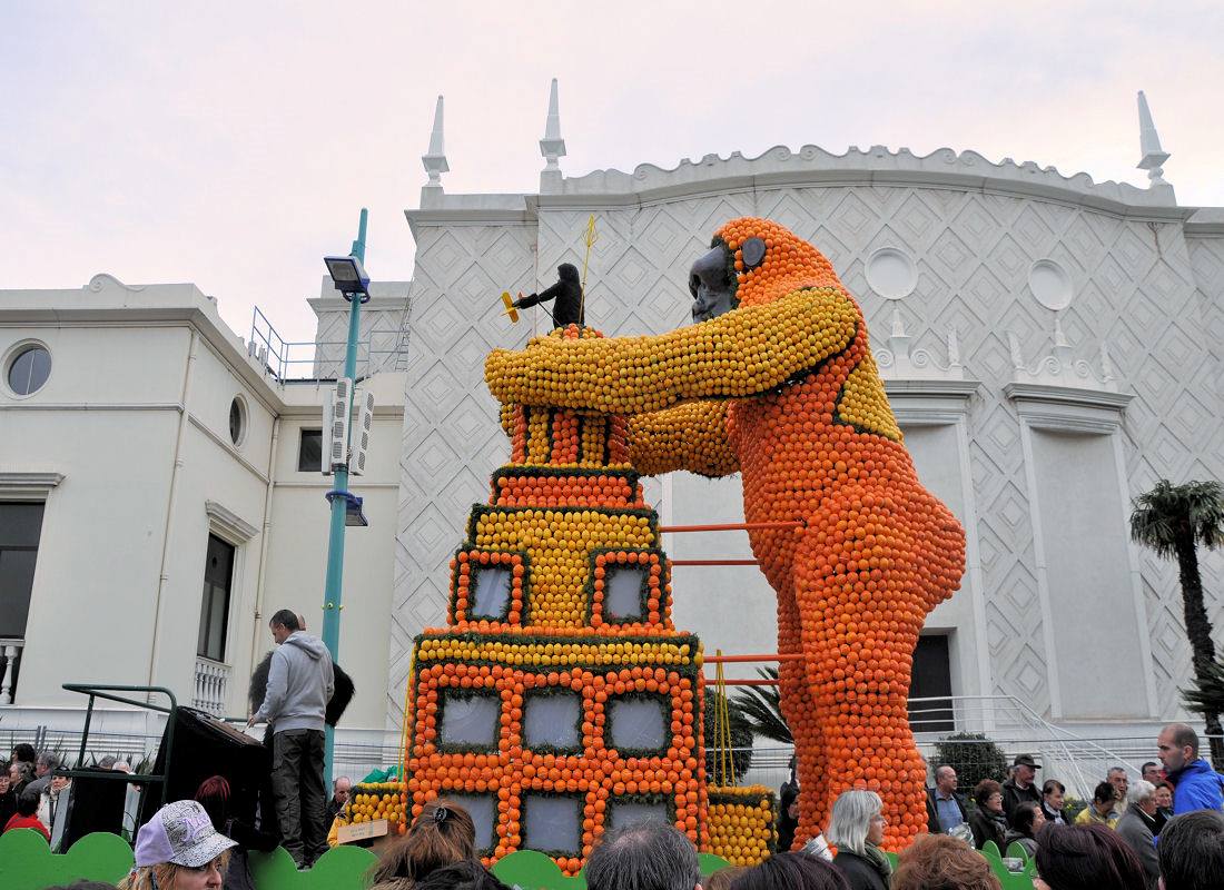 Citrusový festival v Mentonu