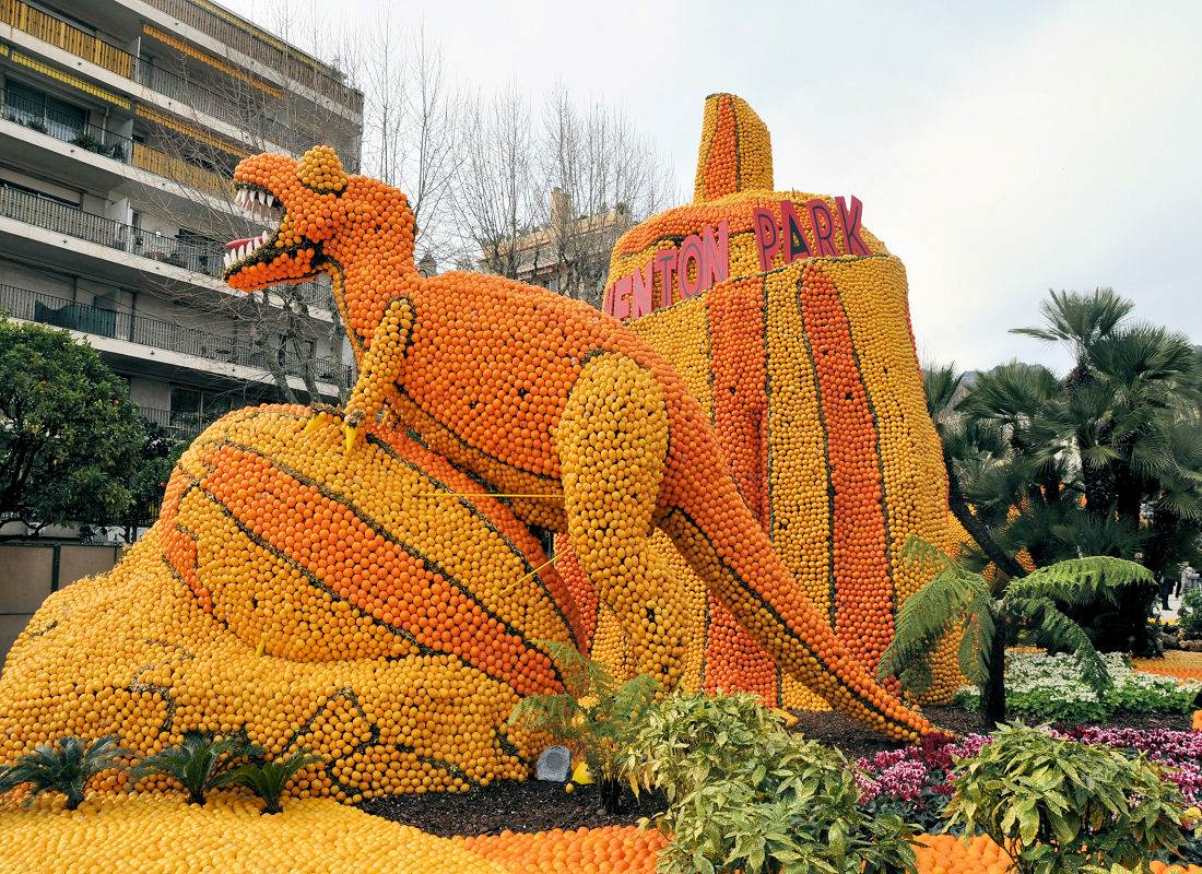 Citrusový festival v Mentonu